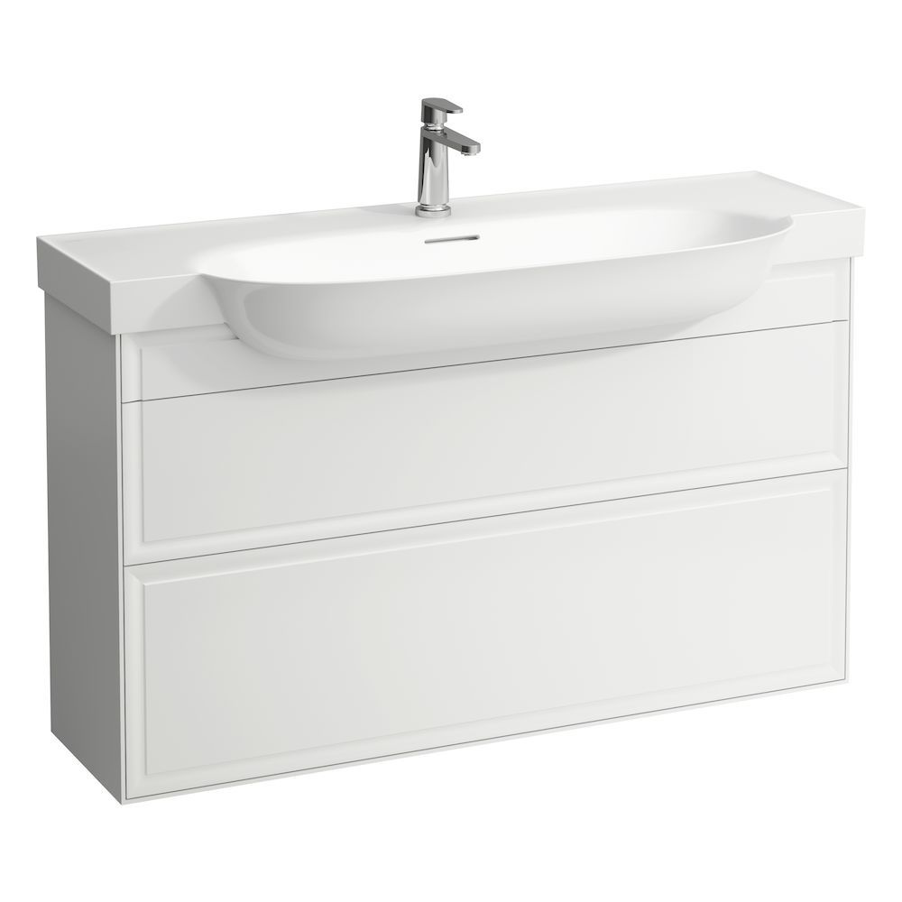 Laufen The New Classic Skrinka pod umývadlo s 2 zásuvkami, biela matná H4060520851701