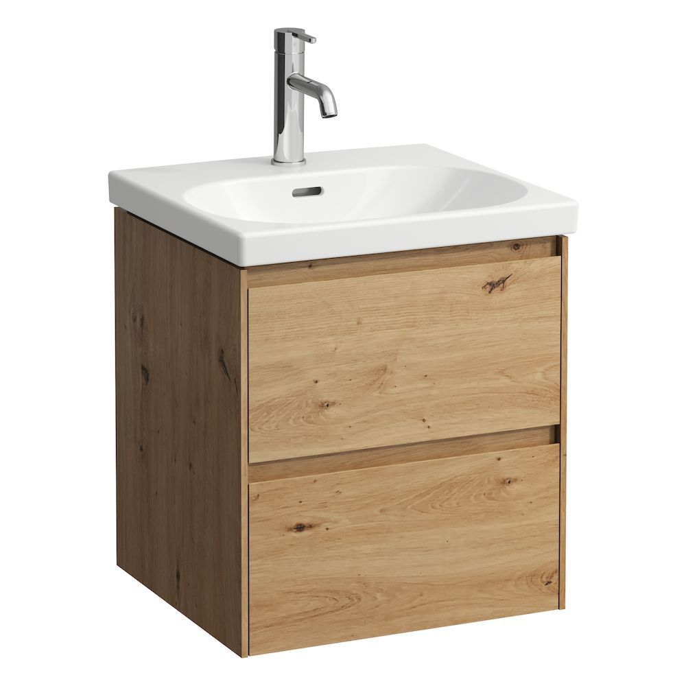 Laufen Lani Skrinka pod umývadlo, s 2 zásuvkami, 48,2 cm, divoký dub, H4035121122671