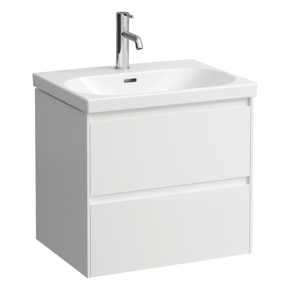 Laufen Lani Skrinka pod umývadlo, s 2 zásuvkami, 58,4 cm, biela matná, H4035321122601