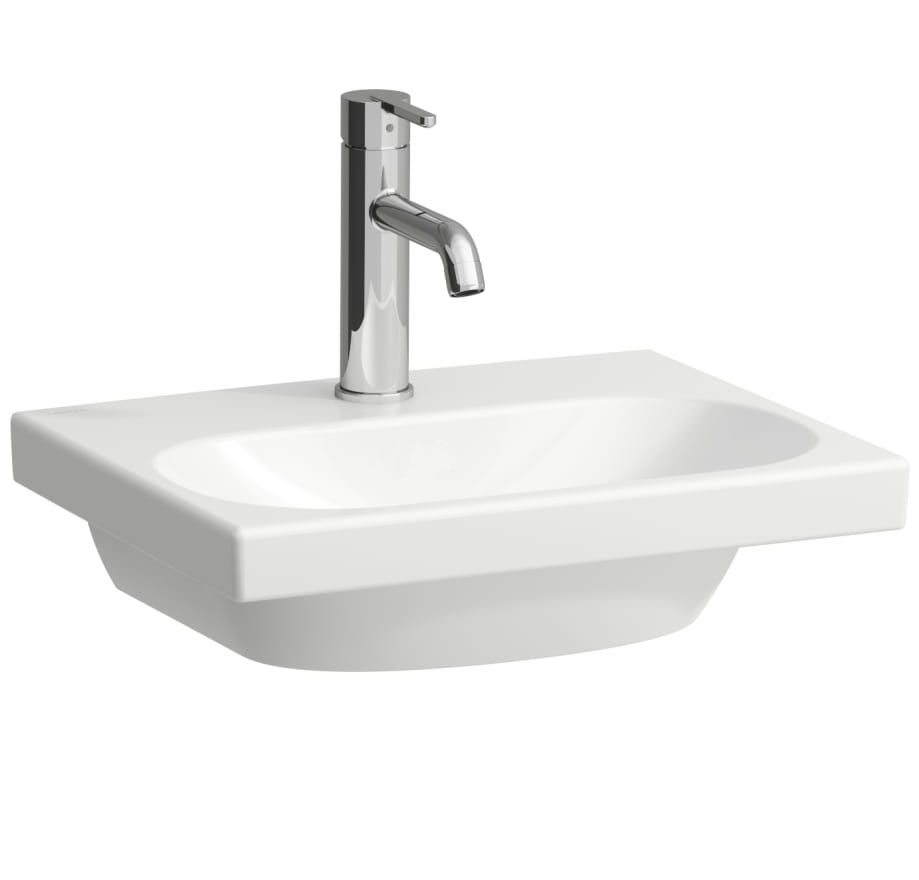 Laufen Lua Umývadlo 45 x 35 cm bez prepadu, LCC biela H8150814001561