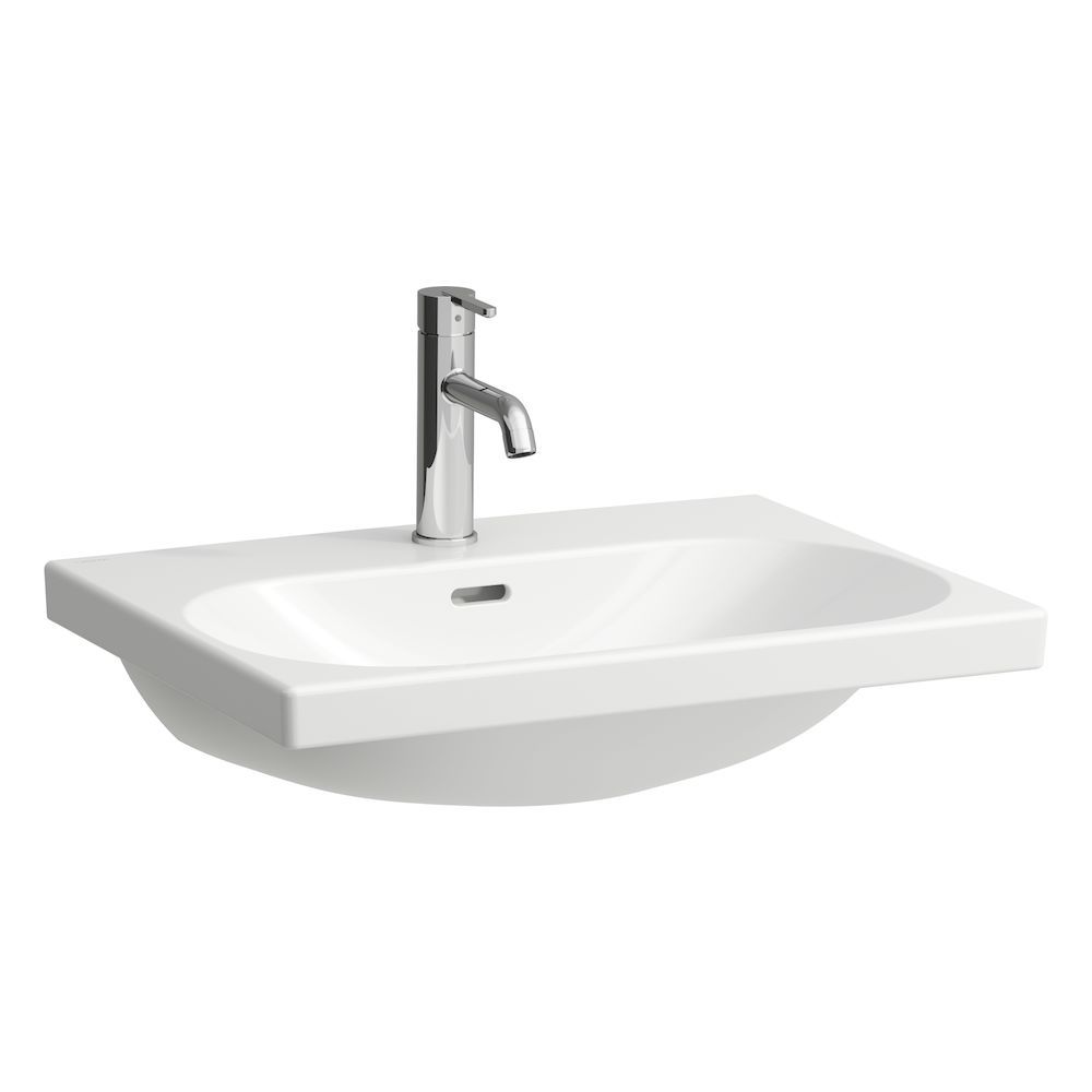 Laufen Lua Umývadlo s leštenou spodnou časťou 60 x 46 cm, biele H8160830001041