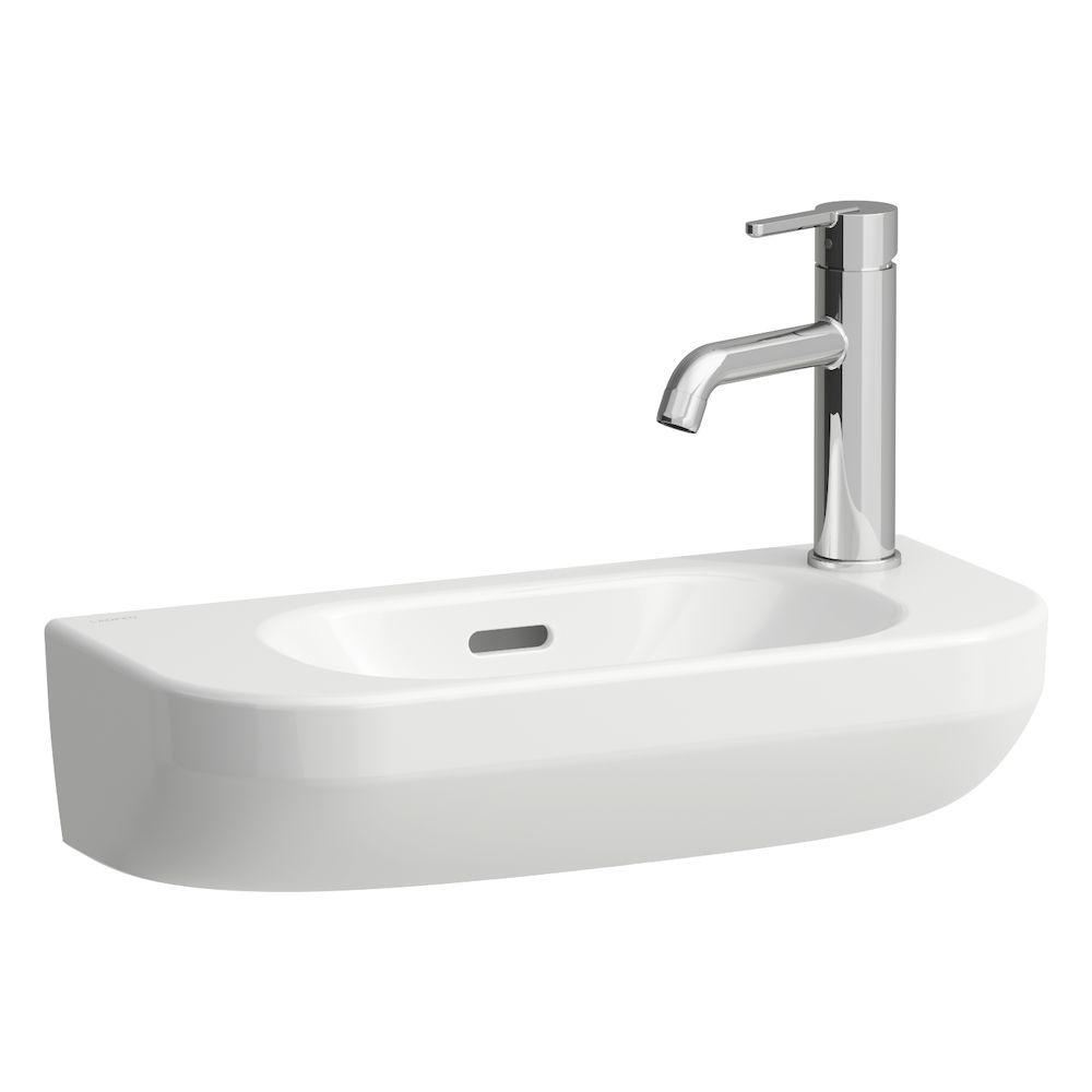 Laufen Lua Umývadlo 50x23, s otvorom pre batériu vpravo, biele H8150820001061