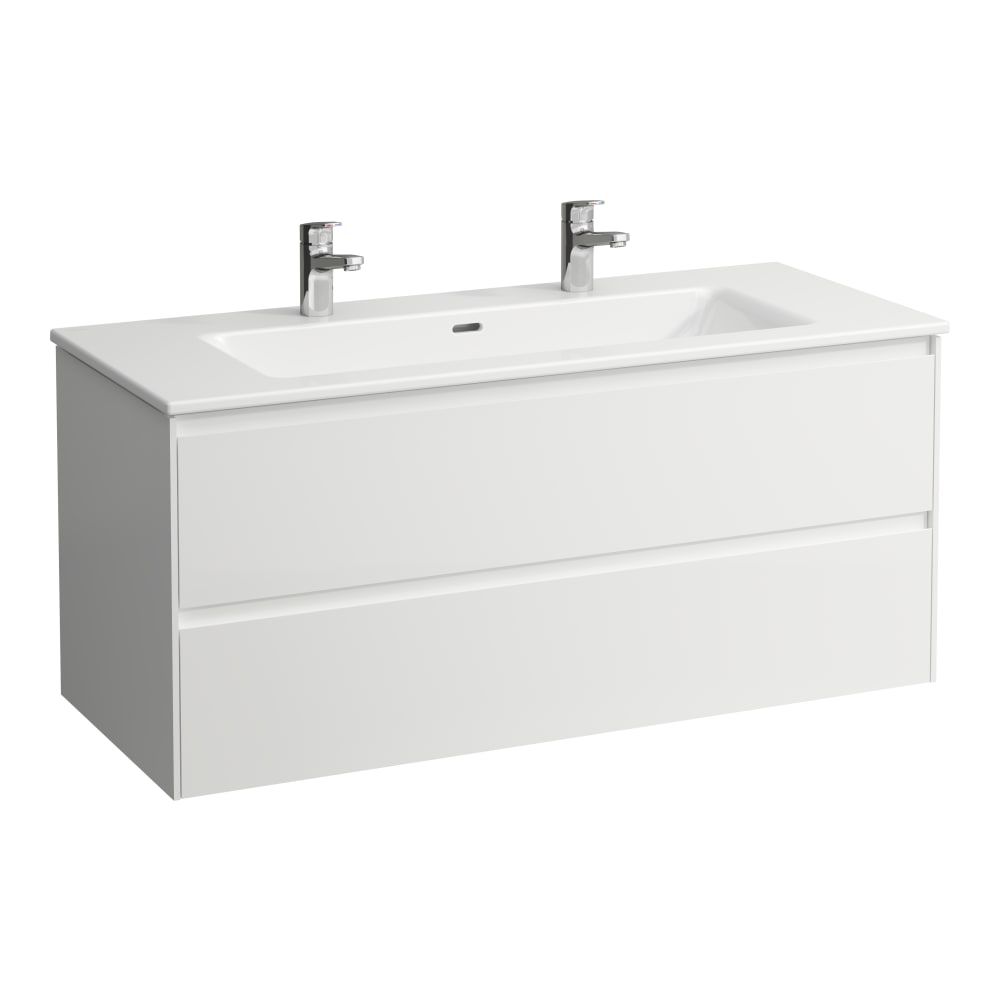Laufen Skrinka Pro S Slim + umývadlo, vrátane organizéra, biela matná H8649692601071