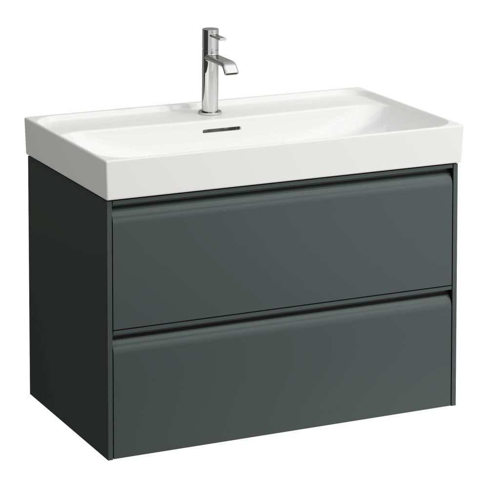Laufen Skrinka s umývadlom Meda 78 cm, sivá prevádzka H4216120112661