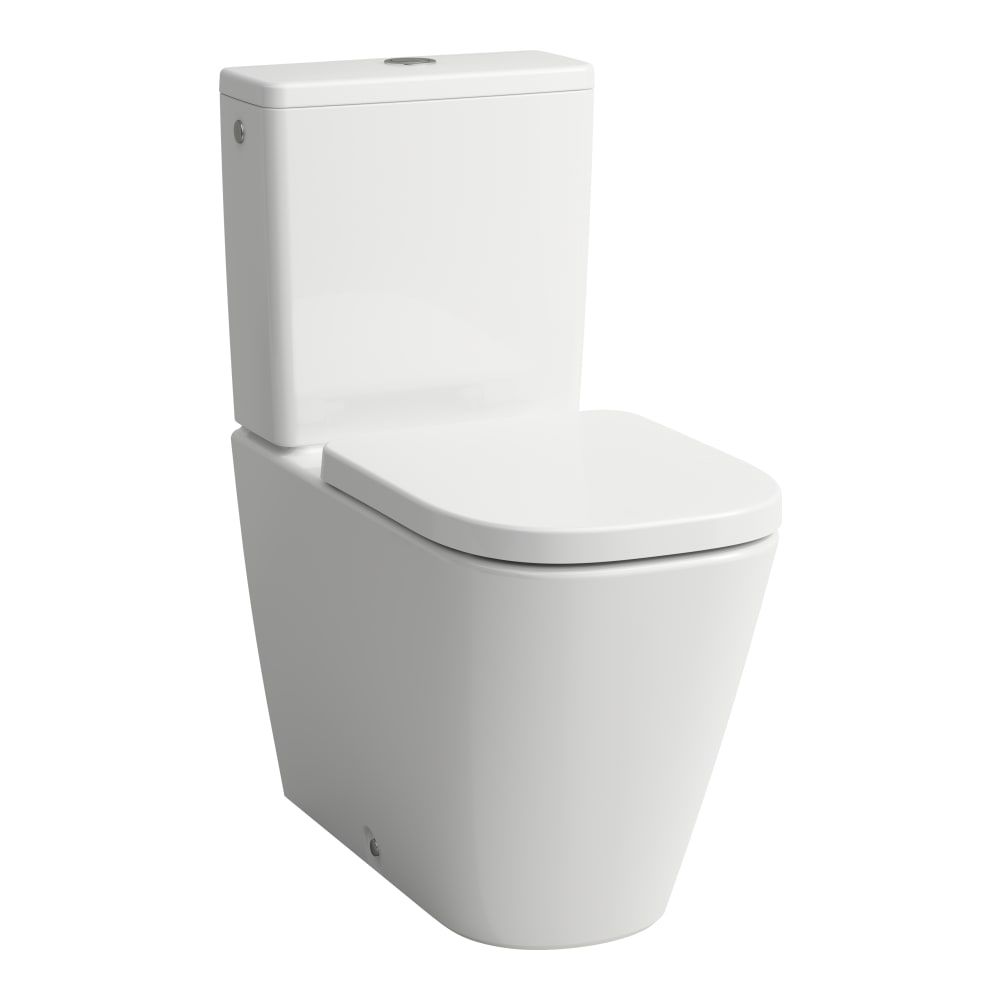 Laufen Meda WC kombi misa, Rimless, biela H8241110000001