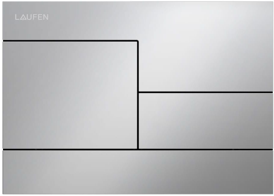 Laufen Ineo Skyline Ovládacie tlačidlo, matný chróm H9001180070001