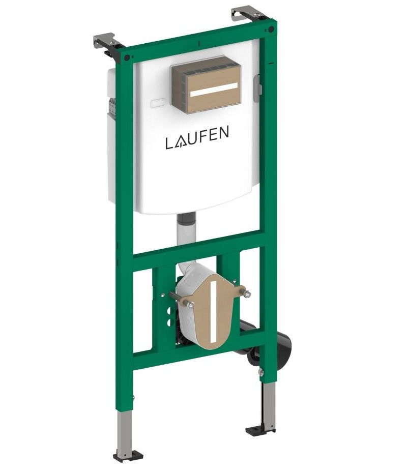 Laufen Ineo Link Rámový modul 112 cm pre WC, nastaviteľný o 5 cm, H9201170000001