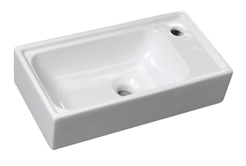 Sapho Orion Umývadlo 50,5x26,5 cm, biele 7045