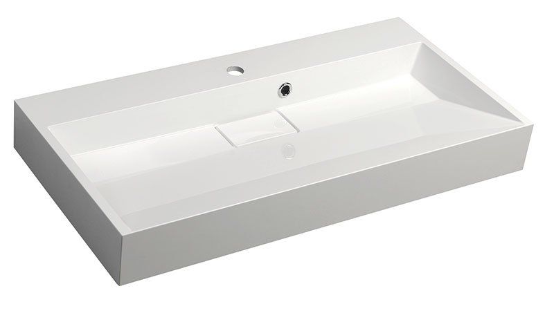 Sapho Amur Umývadlo 90x46 cm, biele 55032