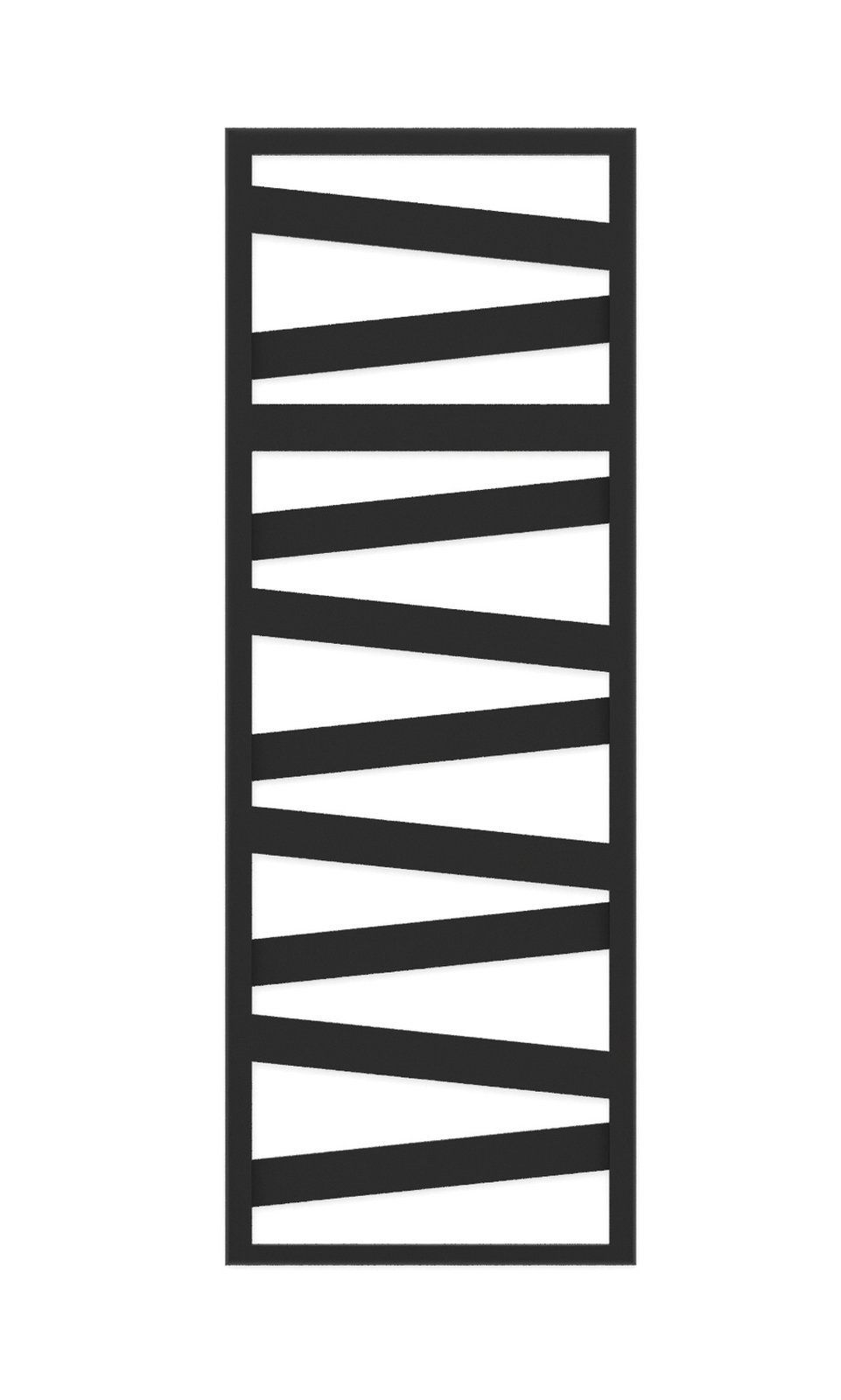 Zehnder Kazeane RK-160-050-0557 Radiátor kombinovaný, 50x156,7cm, čierny mat