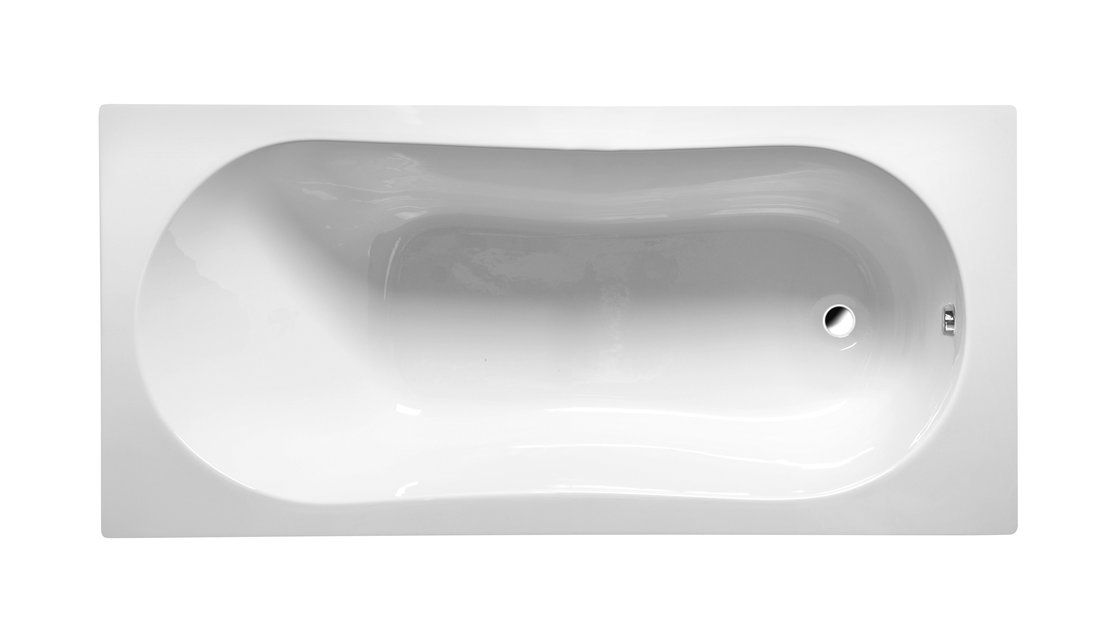 Aqualine Jizera Vaňa 120x70 cm, biela G1270