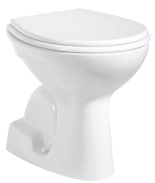 WC misa Aqualine 36x54 cm, spodný odpad, biela TP340