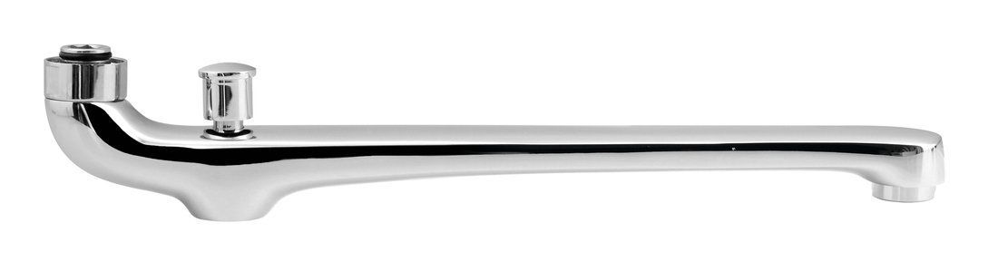 Aqualine Výlevka s vypínačom 30 cm, chróm 43997