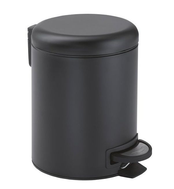 Gedy Potty Odpadkový kôš 3 l SoftClose, matná čierna 320914
