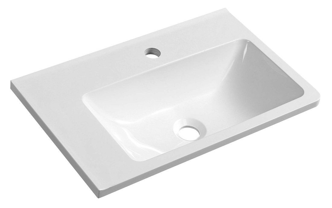 Sapho Arana Umývadlo 56x11x35 cm, ľavé - biele AN055