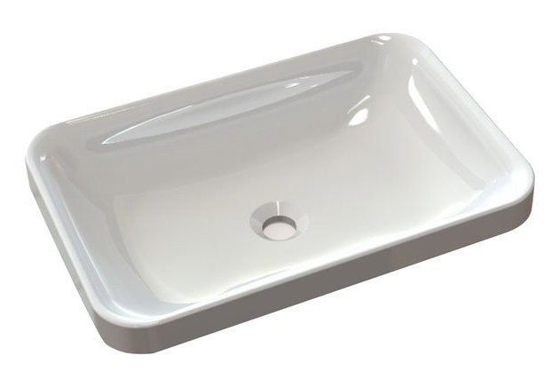 Sapho Astoria Umývadlo 55x37 cm, biele 55033