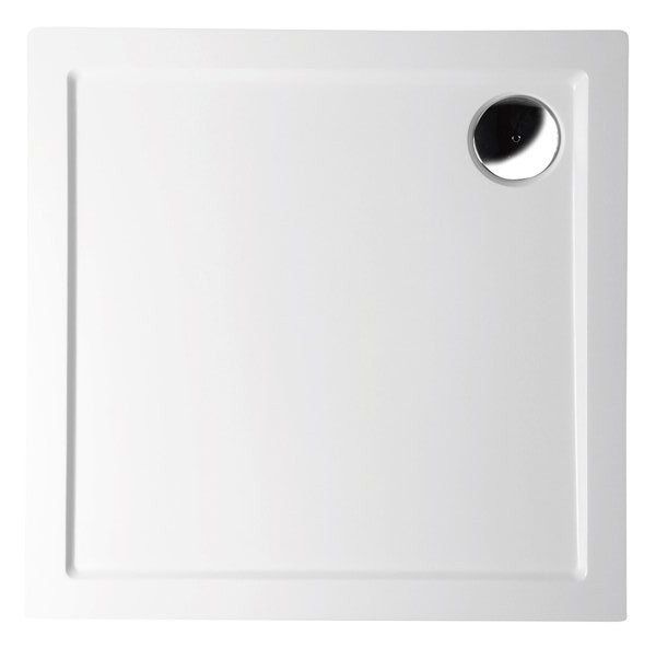 Polysan Klasik Aura Vaňa z liateho mramoru, 900x900 mm, biela 43511