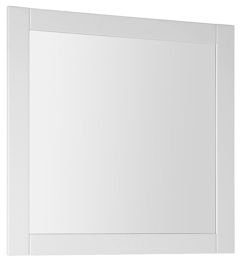 Aqualine Favolo Zrkadlo v ráme 80x80 cm, biely mat FV080