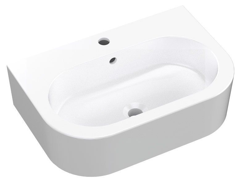 Kerasan Flo Keramické umývadlo 60x42 cm, biele 314201