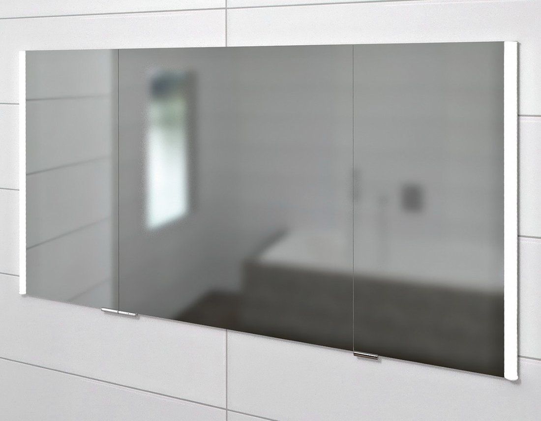 Sapho Integra Zápustná galéria s LED osvetlením 125x70 cm, IN125