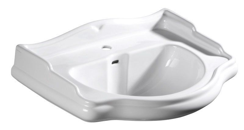 Kerasan Retro Keramické umývadlo 56x46,5 cm, biele 104501