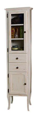 Sapho Retro Vysoká skrinka 40x170x36 cm, stará biela-ľavá 1666