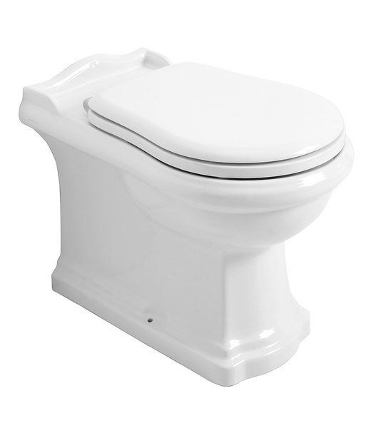Kerasan Retro WC misa 39x43x61 cm spodný/zadný odpad, biela 101601