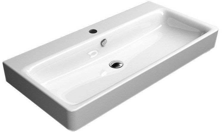 GSI Sand Keramické umývadlo 100x50 cm, biele ExtraGlaze 9023111