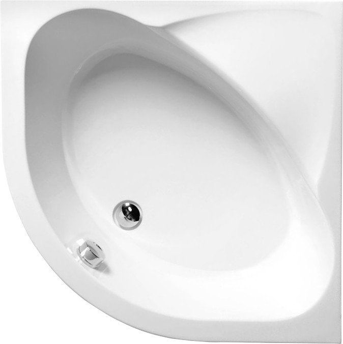 Polysan Selma Sprchová vanička, 900x900 mm, biela 28611