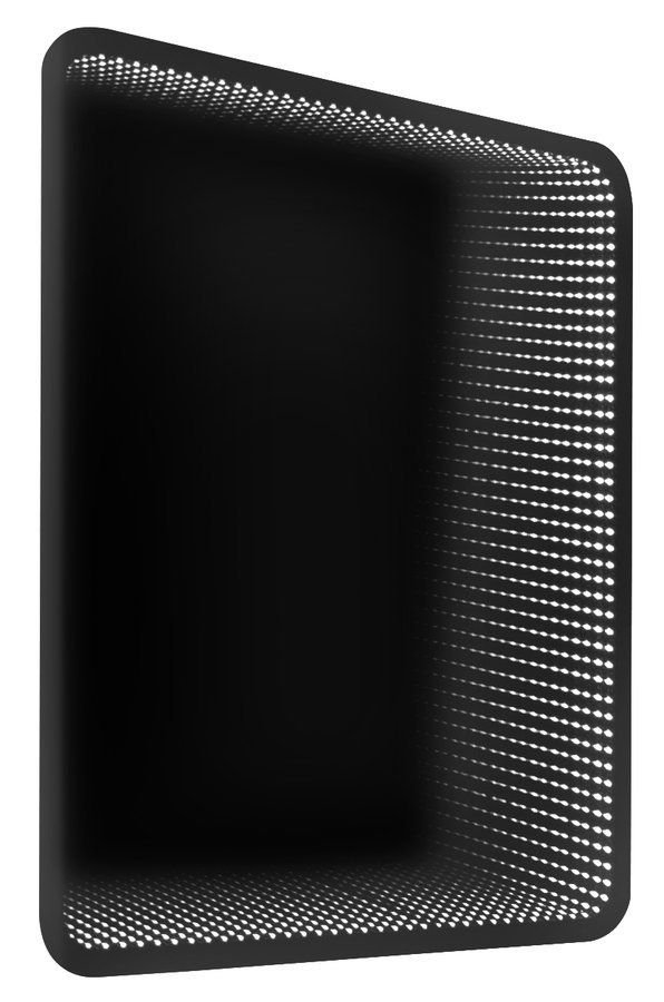 Zrkadlo Sapho Senfineco s LED 3D efektom, 65x79 cm, SF115