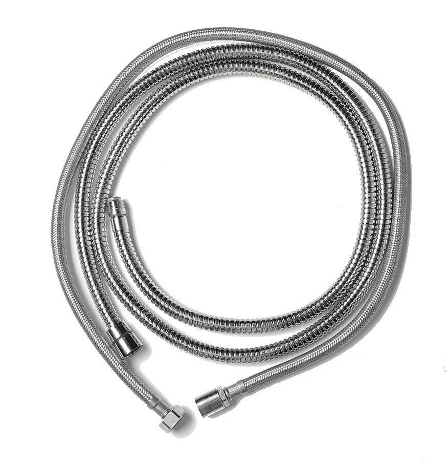 Sprchové hadice Sapho SET pre výsuvné sprchy z vane 275 cm, chróm FLE18