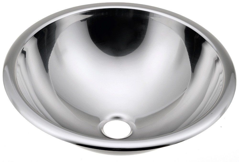 Sapho Zápustné umývadlo 40,5 cm, nerezová oceľ 13030.B