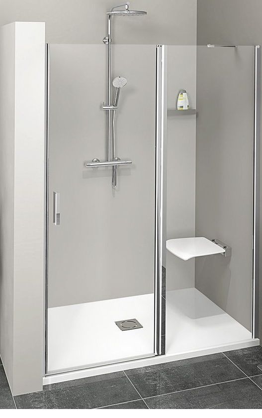 Polysan Zoom Sprchové dvere dvojdielne, 150 cm, chróm, číre sklo ZL1315