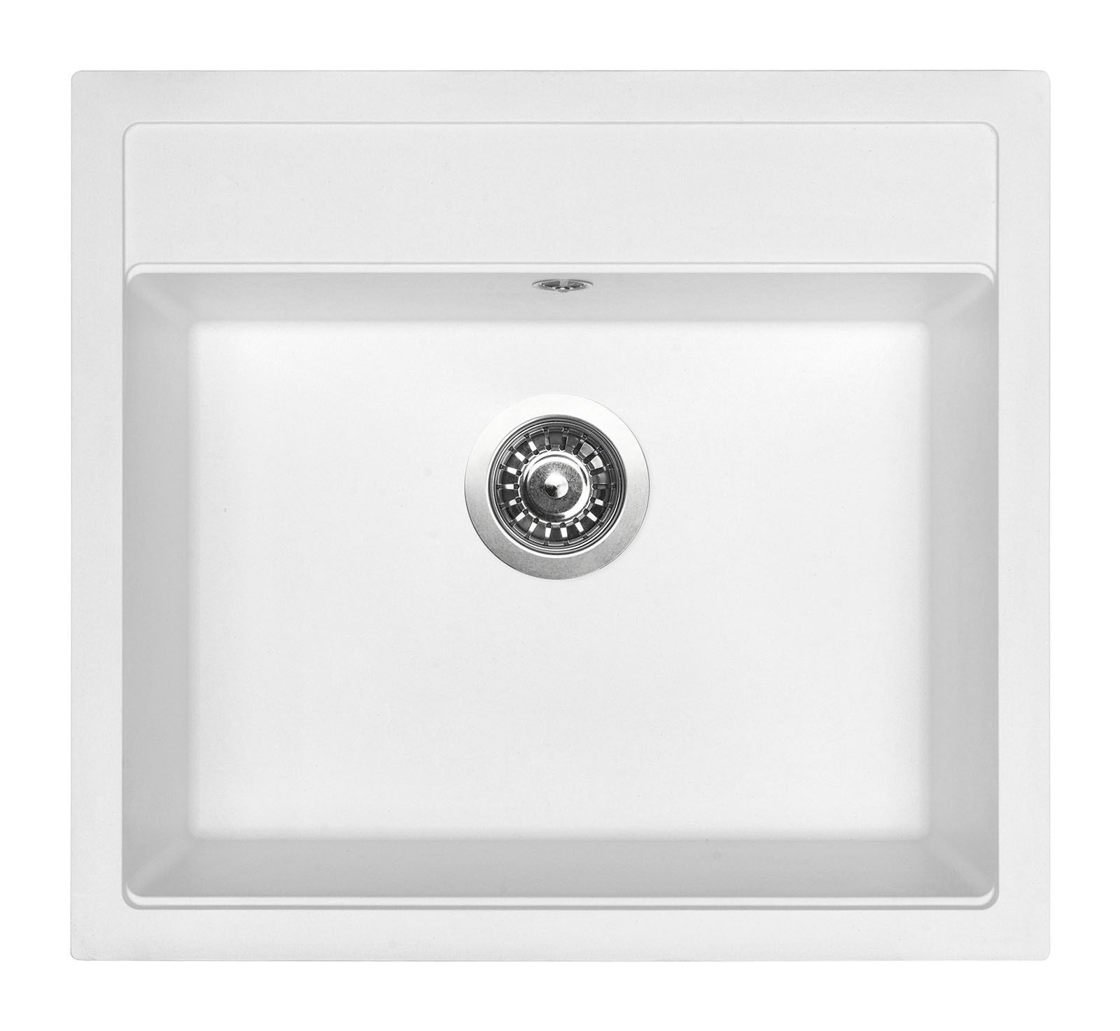 Sinks Solo 560 Granitový drez bez odkvapkávača, 56x51cm, mlieko, ACRSO56051028