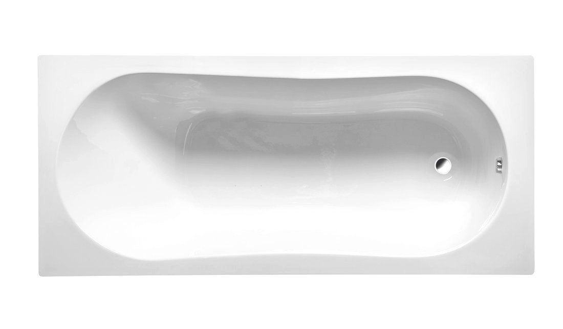 Aqualine Jizera Vaňa 140x70 cm, biela G1470
