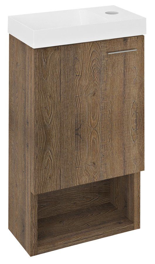Sapho Latus XI Skříňka umyvadlová 30 cm, dub Sherwood LT711-1515