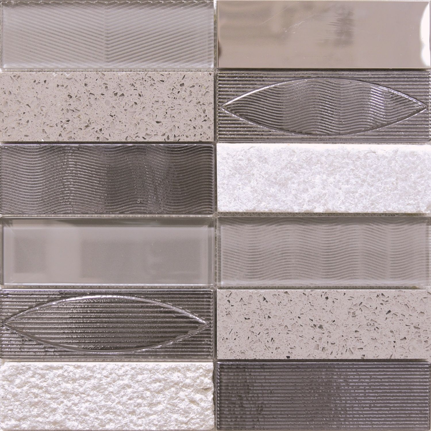 EBS Geo mozaika 30x30 gris