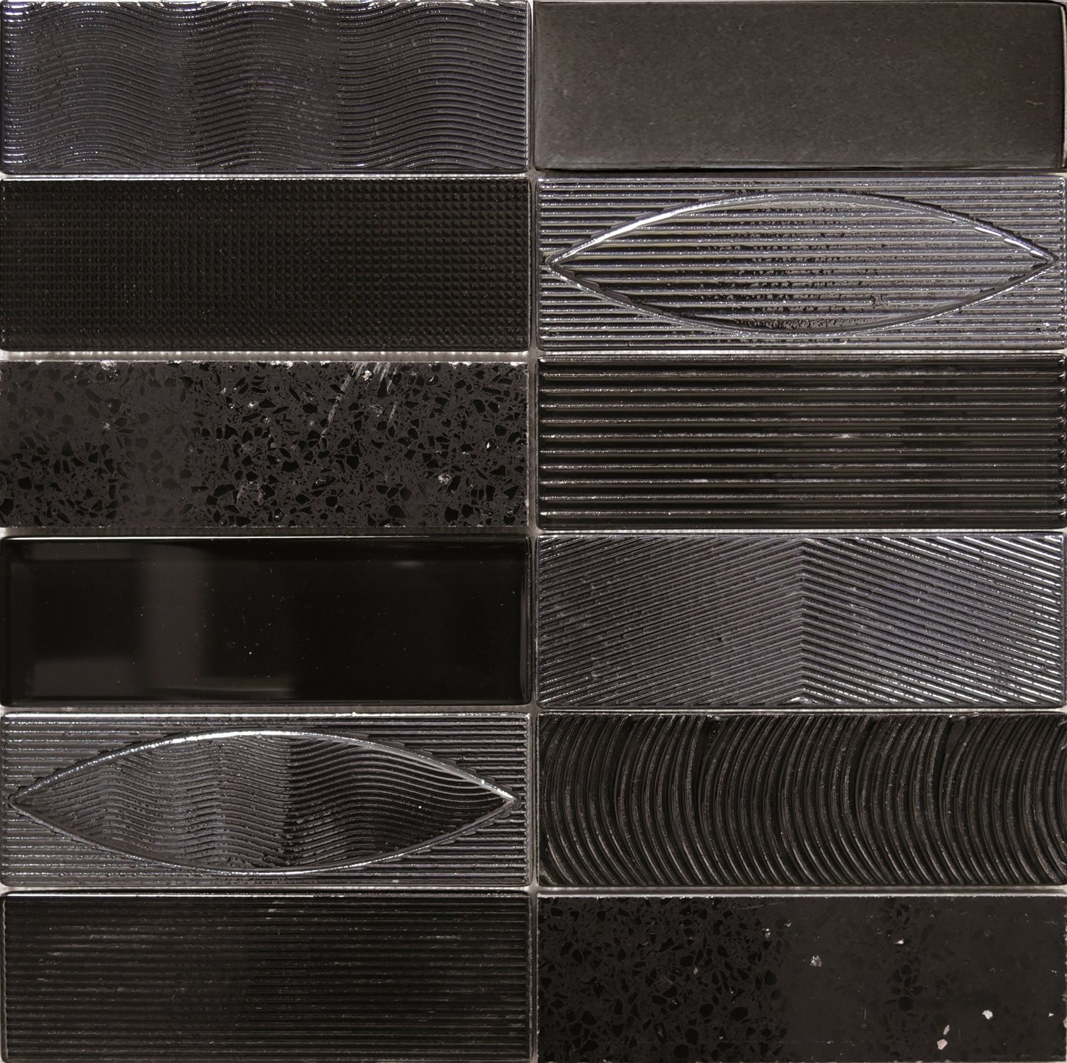 EBS Geo mozaika 30x30 negro