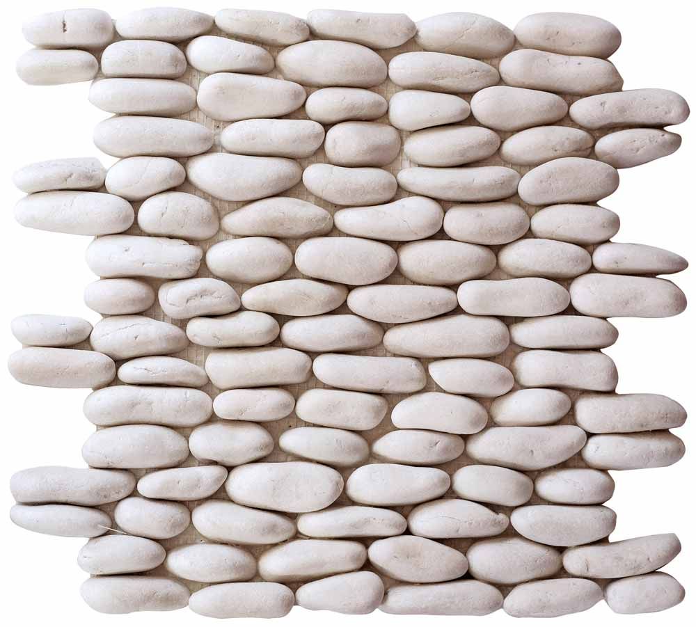 EBS Piedra mozaika 30x30 canto blanca