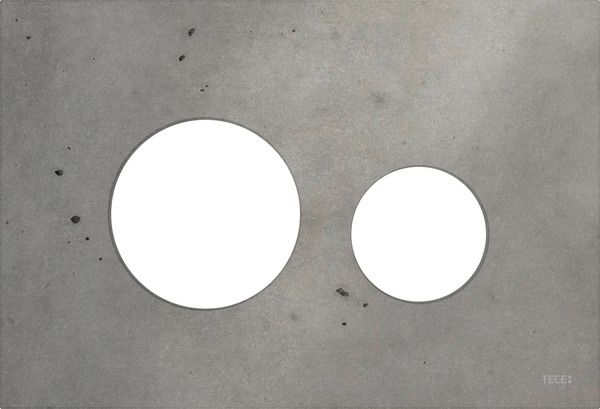 Tece Loop Button cover concrete 9240614