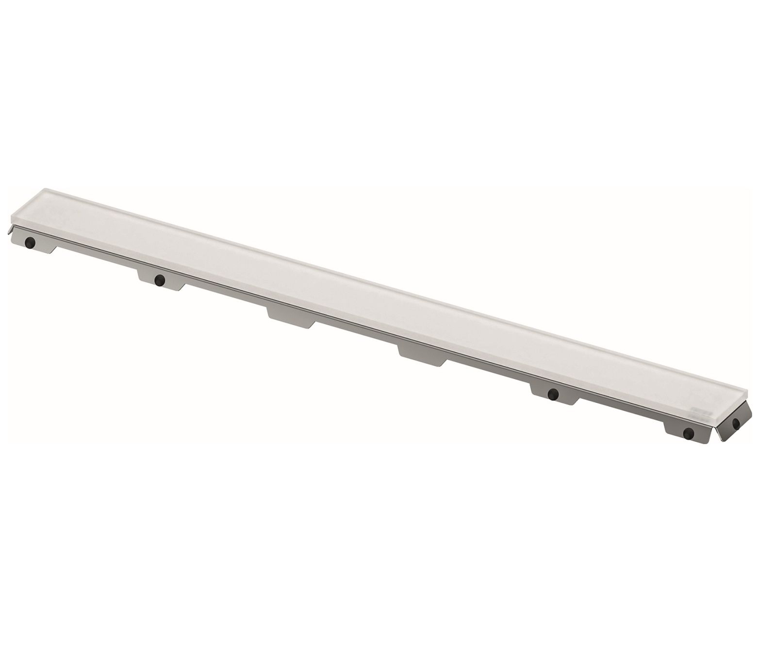 TECE Drainline Sklenený rošt 90 cm, saténová biela 600993