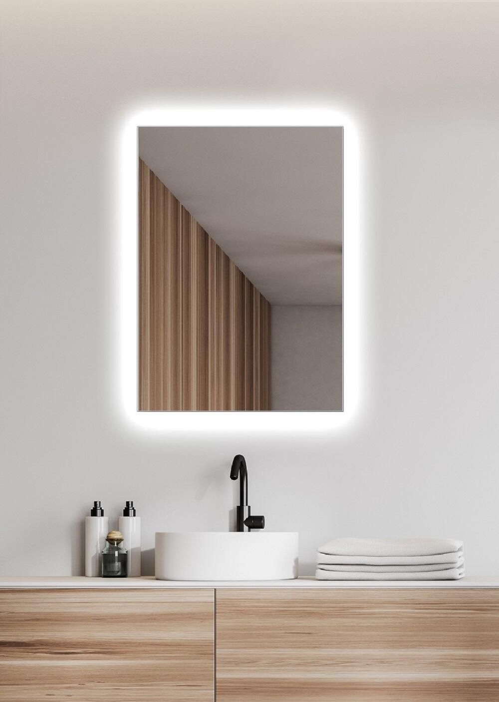 Amirro Ambiente Zrkadlo 50 x 70 cm s LED podsvietením, 410-814