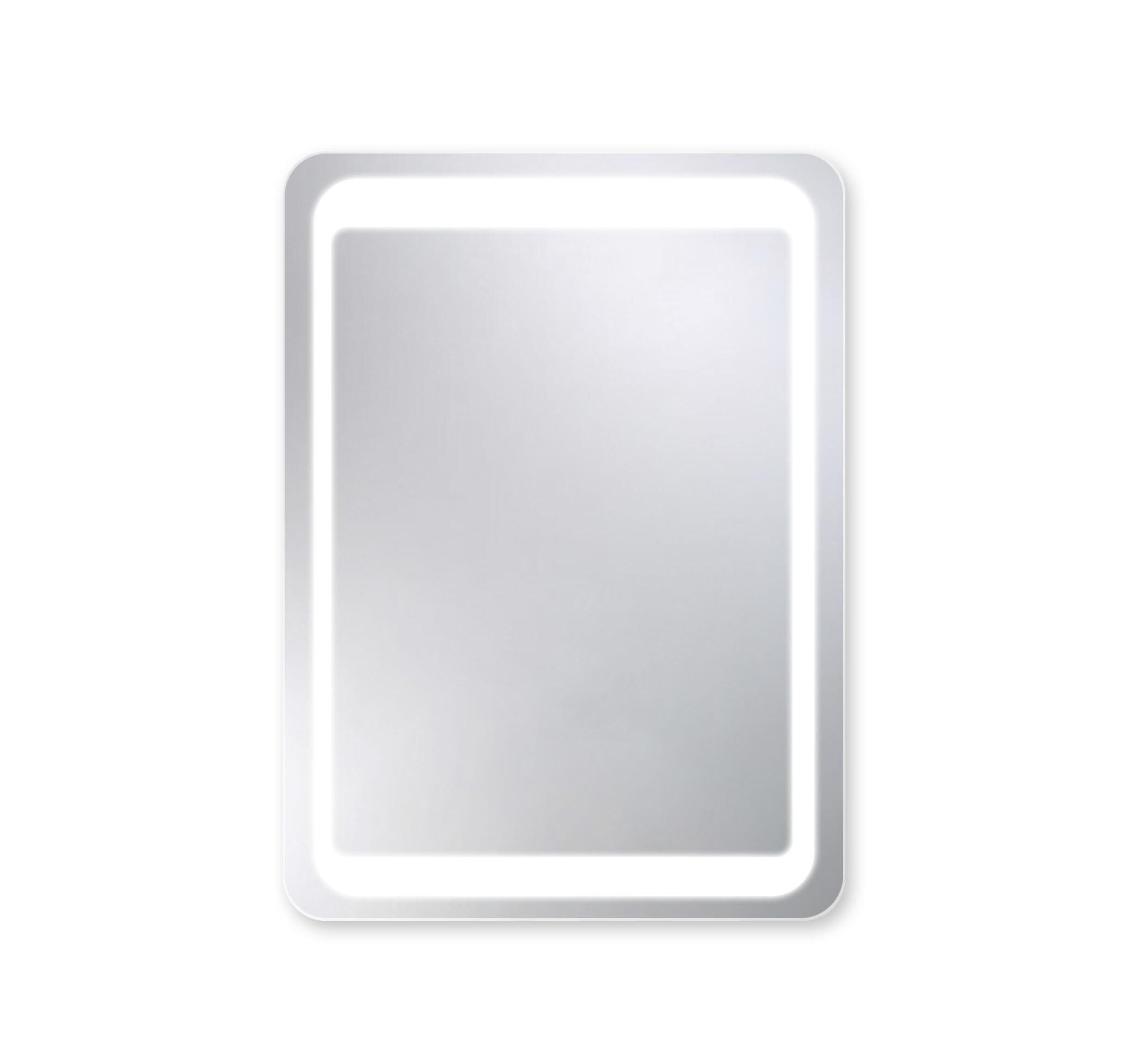 Amirro Stella Zrkadlo 70 x 50 cm so zaoblenými rohmi a LED osvetlením, 908-014
