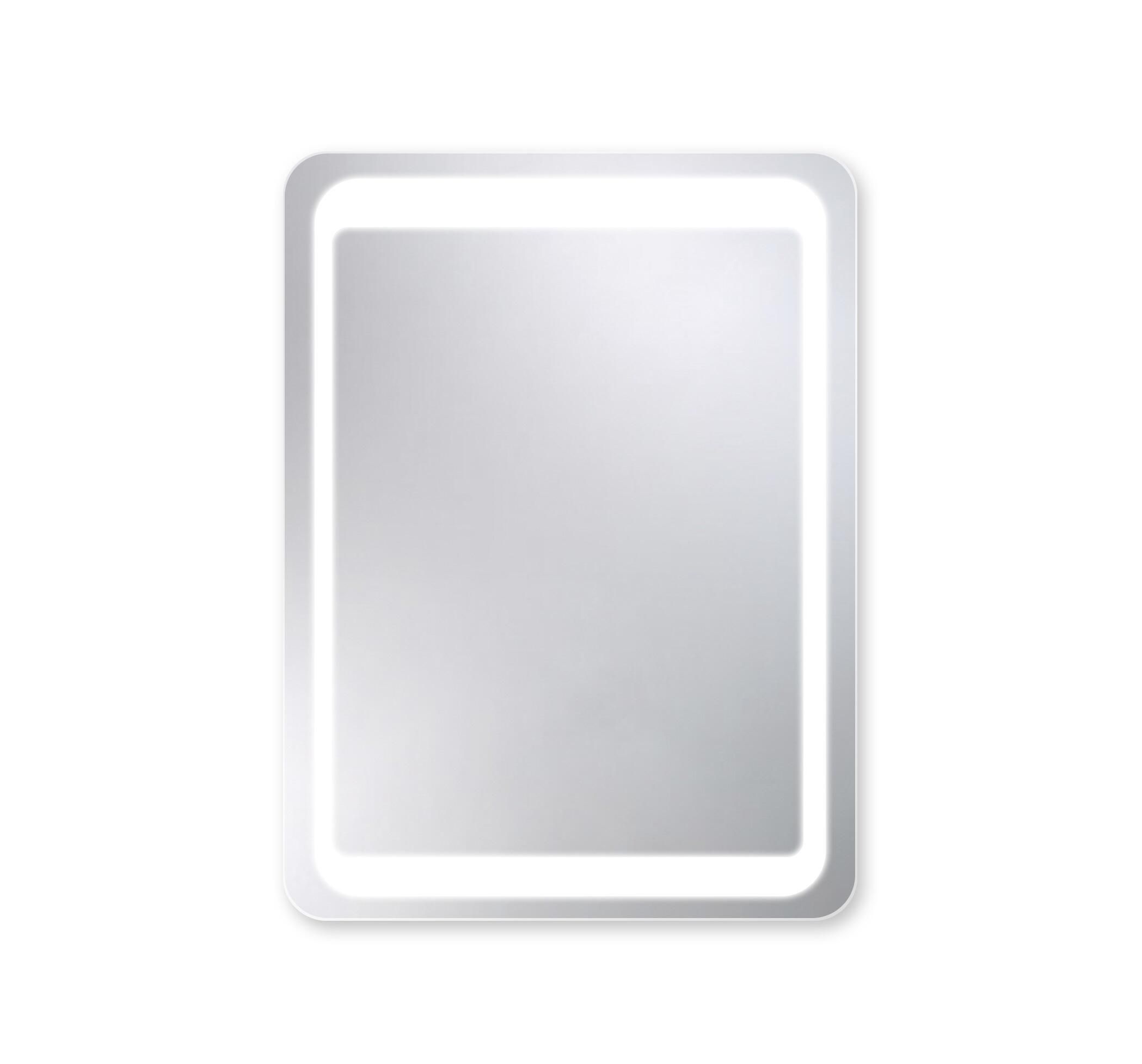 Amirro Stella Zrkadlo 80 x 60 cm so zaoblenými rohmi a LED osvetlením, 908-007