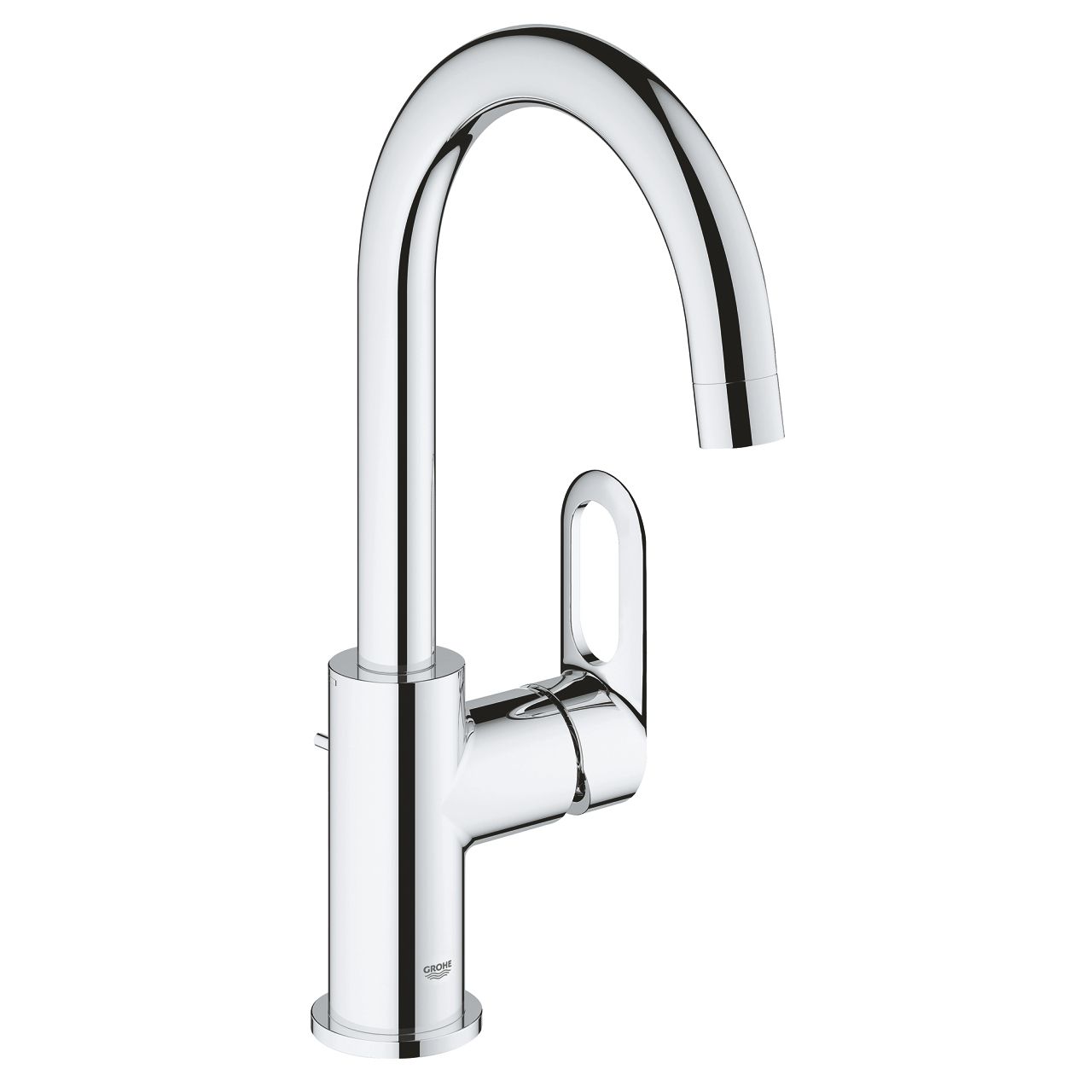 Grohe Bauloop Otočná umývadlová batéria s výtokom, chróm 23091000