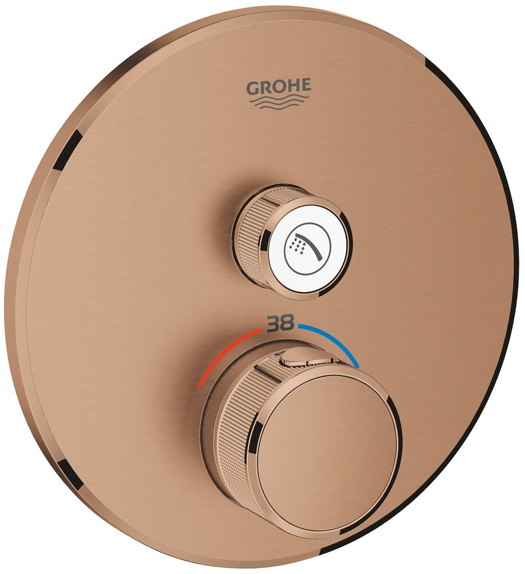 Grohe Grohtherm SmartControl Sprchová termostatická batéria, kartáčovaná Warm Sunset 29118DL0