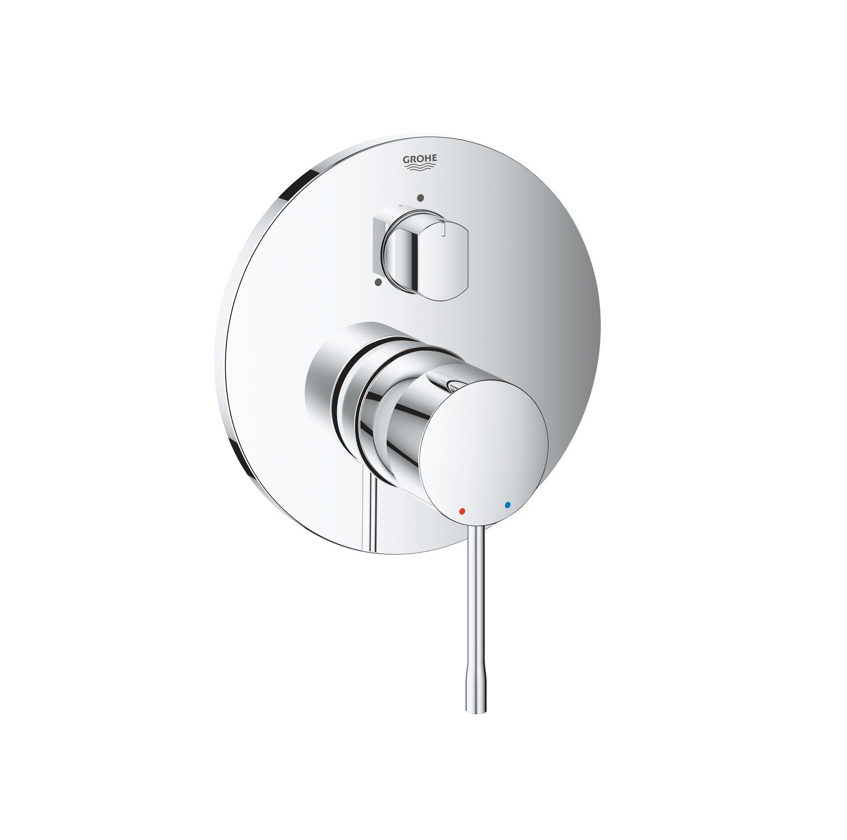 Grohe Profi Essence Vaňová batéria bez telesa, 3-cestný prepínač, chróm 24169001