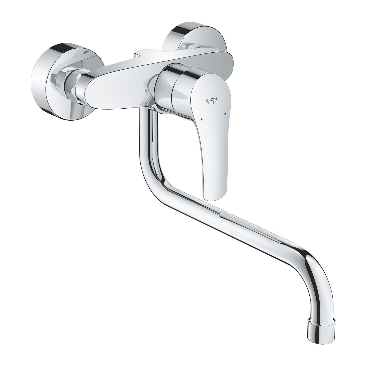 Grohe Profi Eurosmart drezová nástenná batéria, chróm 32224003