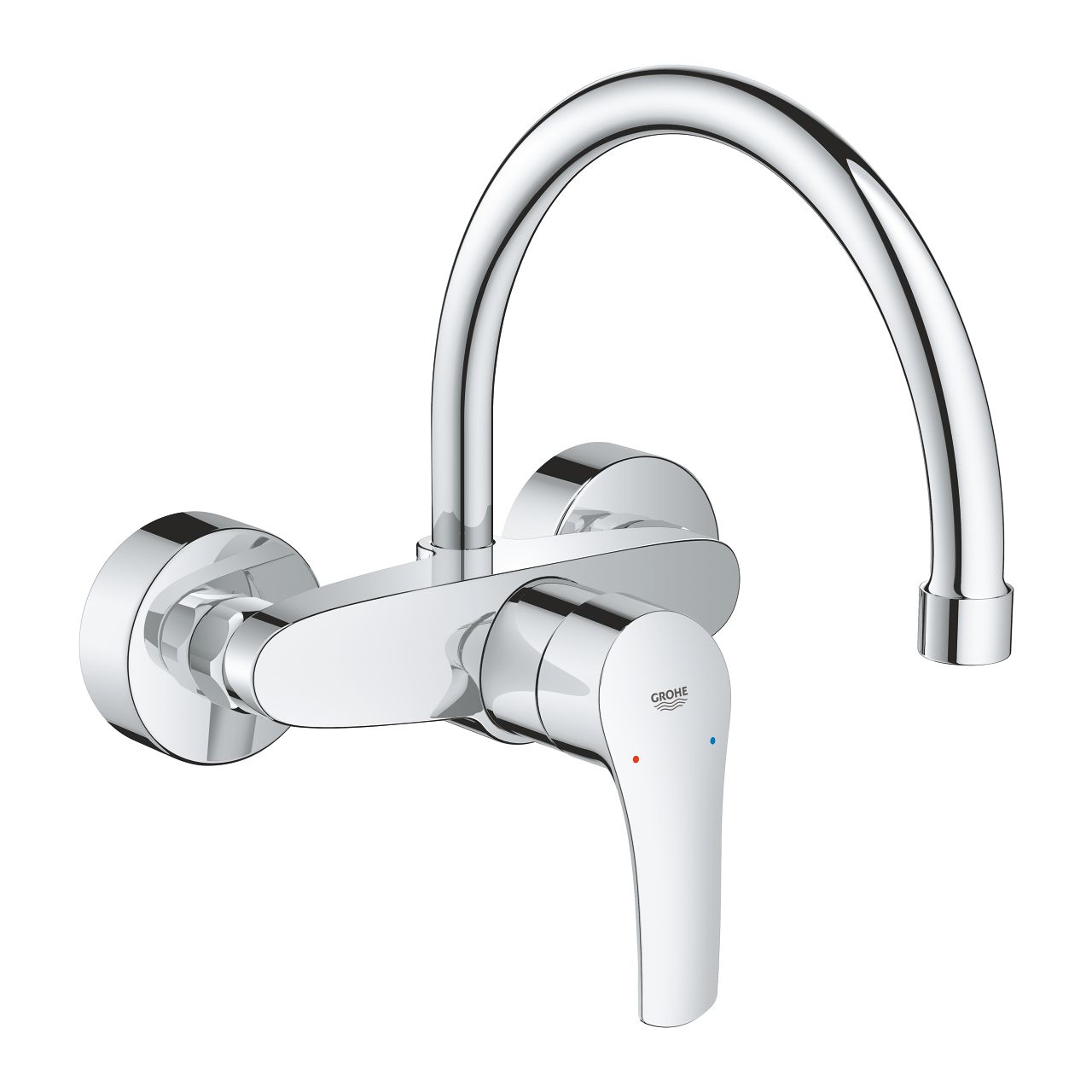 Grohe Profi Eurosmart drezová nástenná batéria, chróm 32482003