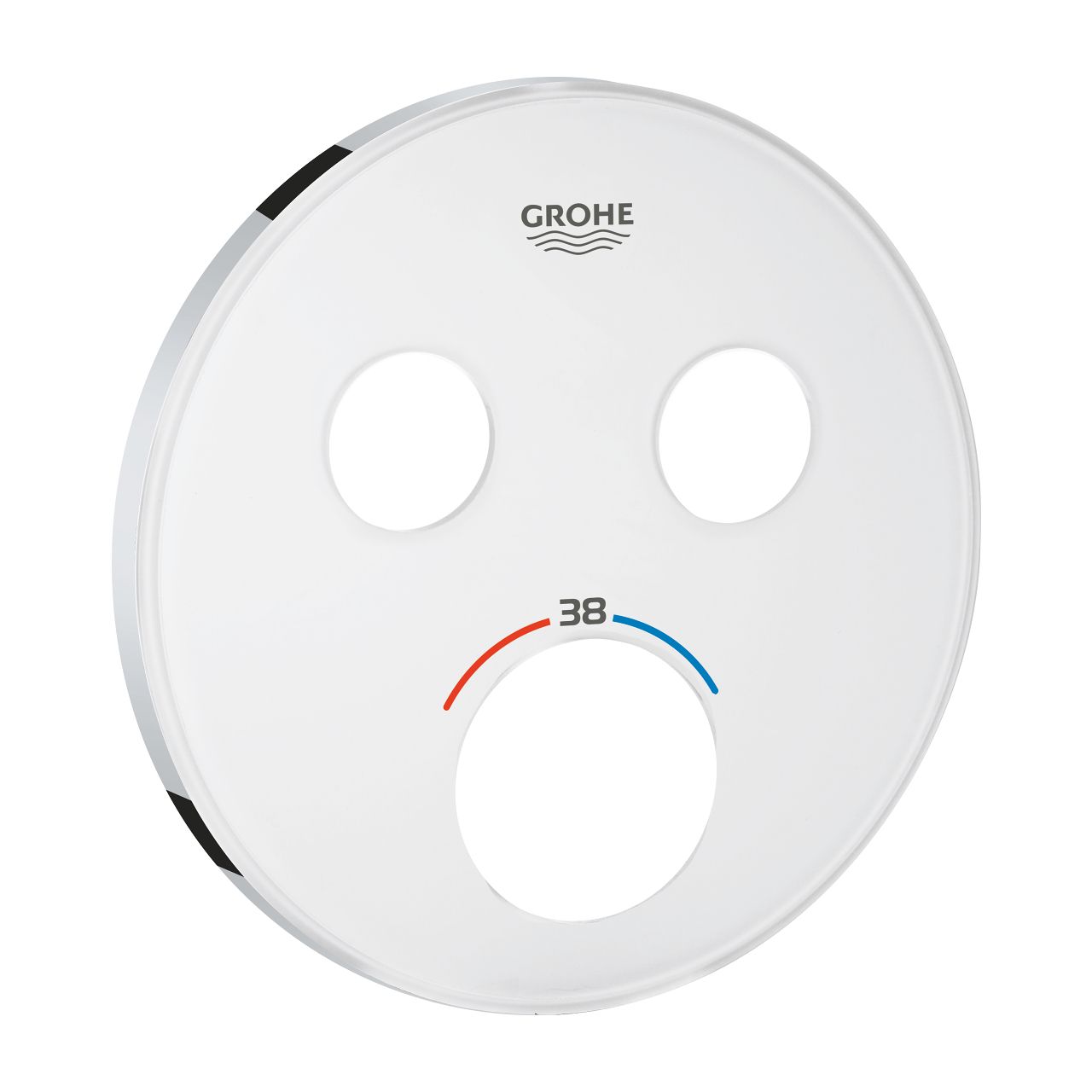 Rozeta Grohe, mesačná biela 49033LS0